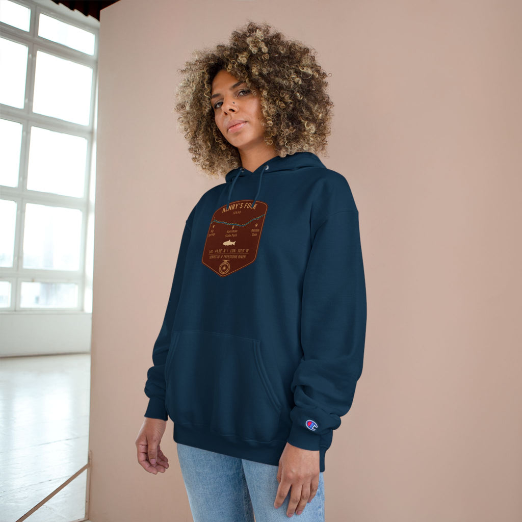 Henry's Fork Patch Graphic Hoodie | Outdoor Adventure