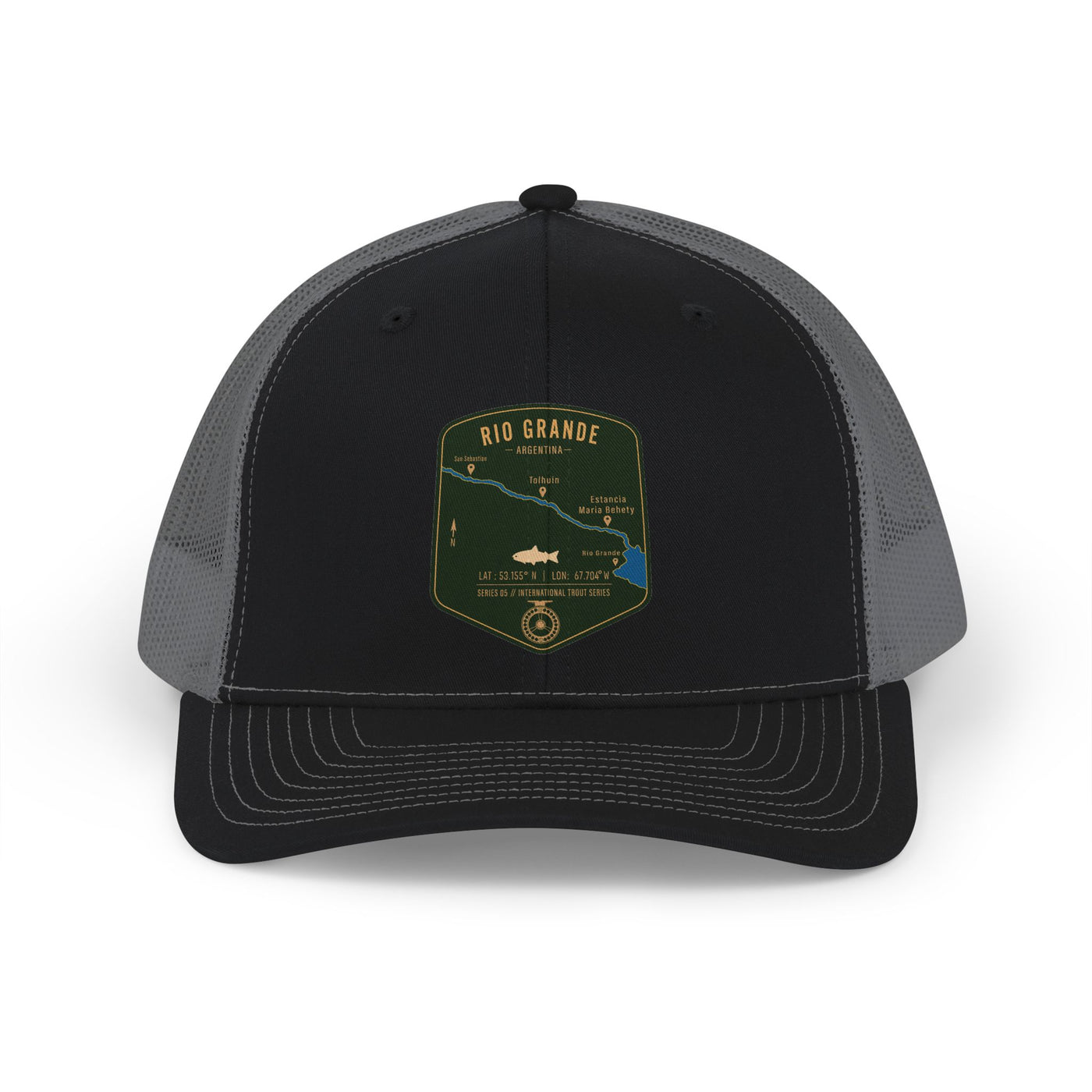 Global Series - Rio Grande Argentina Fishing Map Trucker Hat | Richardson 112