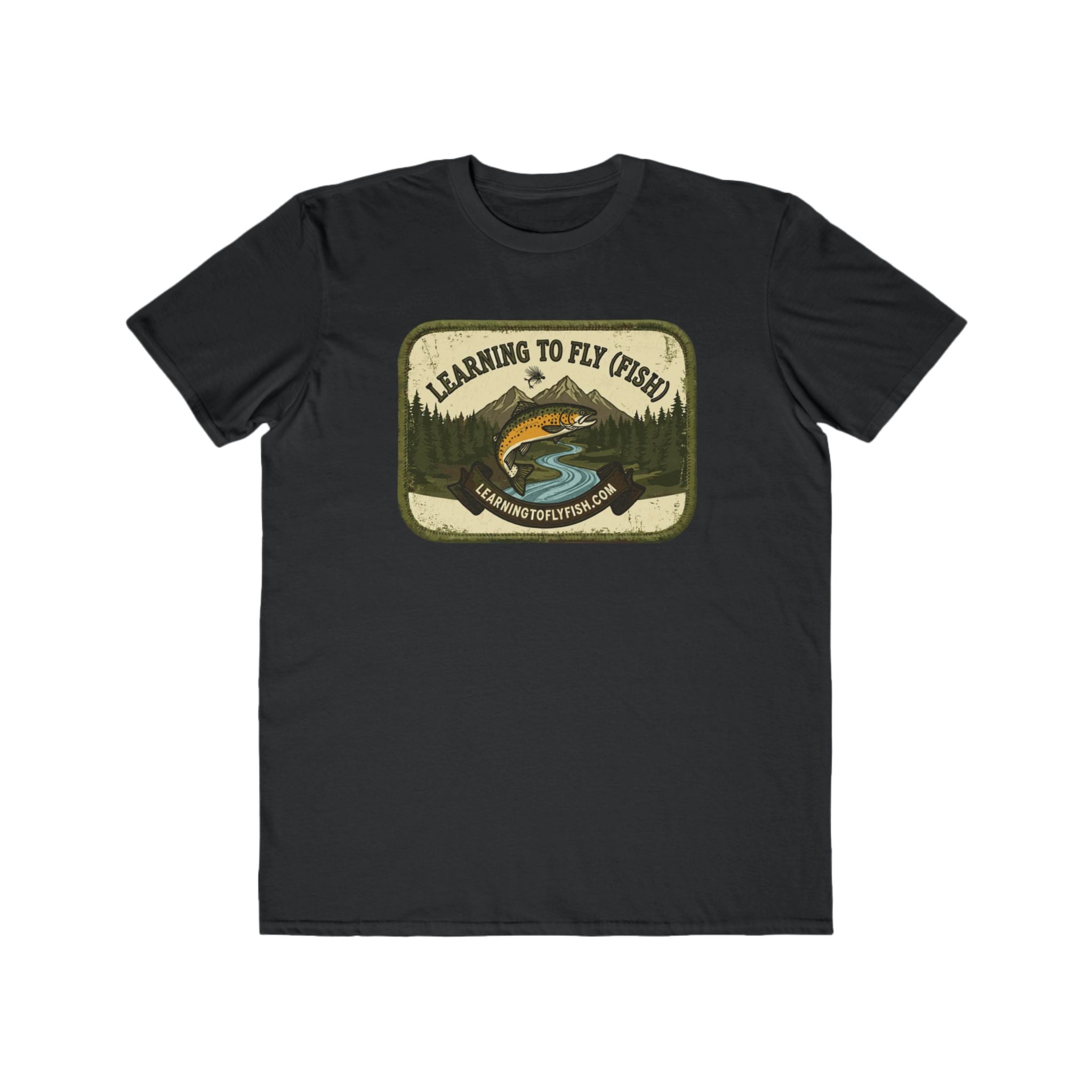 Learning to Fly (Fish) | Lightweight Cotton Trout Tee