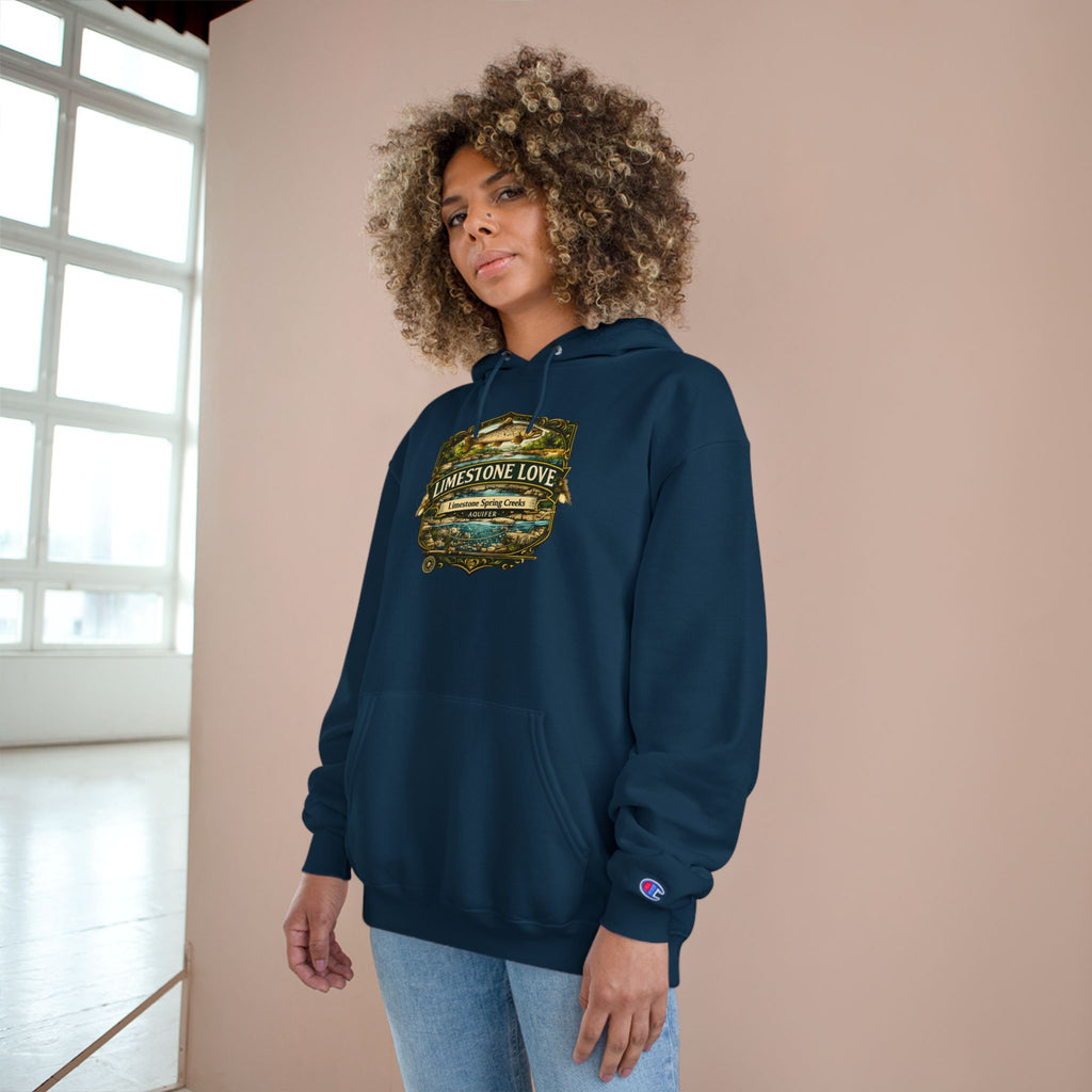 Limestone Love Patch Graphic Hoodie | Outdoor Adventure