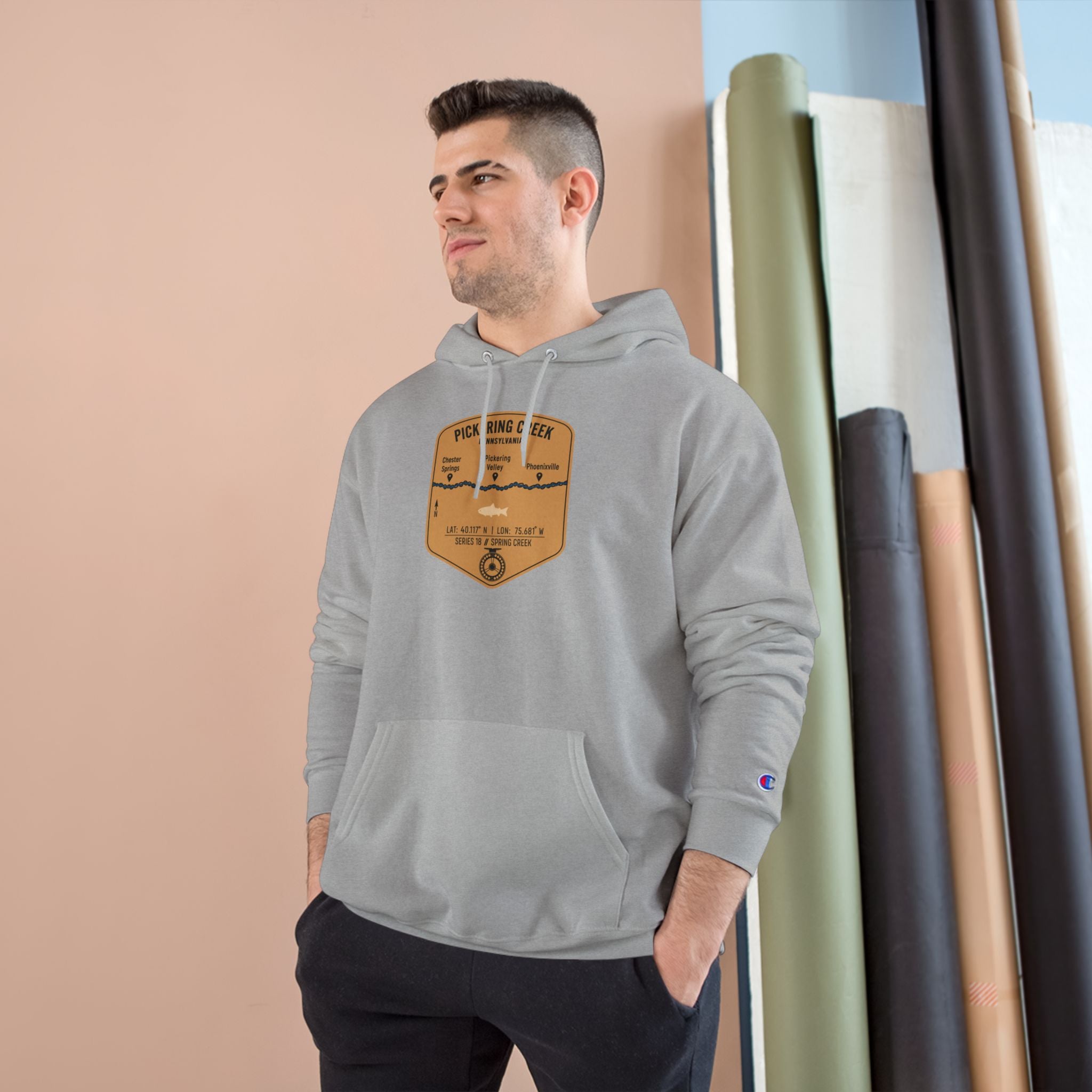 Pickering Creek Patch Graphic Hoodie | Outdoor Adventure