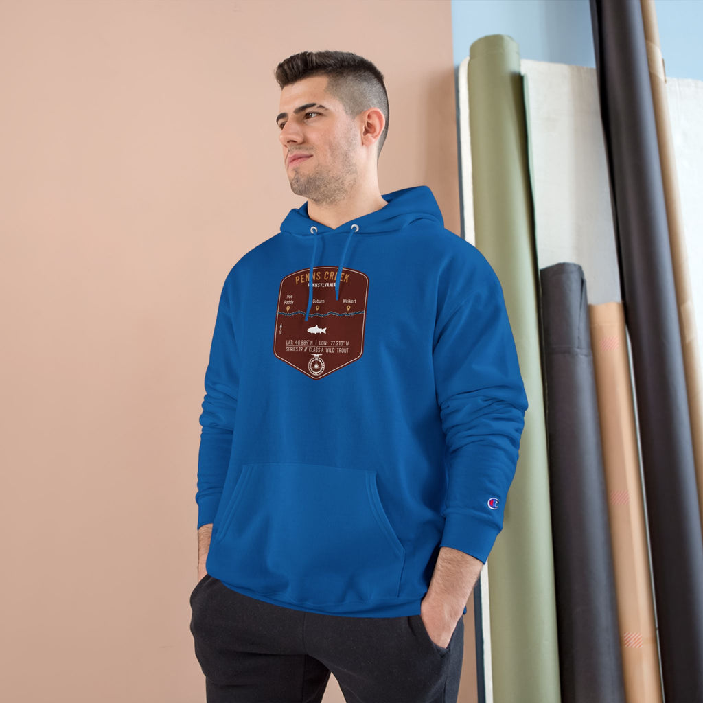 Penns Creek Patch Graphic Hoodie | Outdoor Adventure