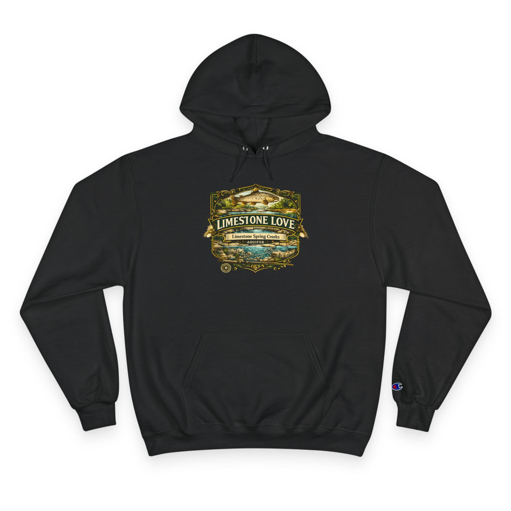 Limestone Love Patch Graphic Hoodie | Outdoor Adventure