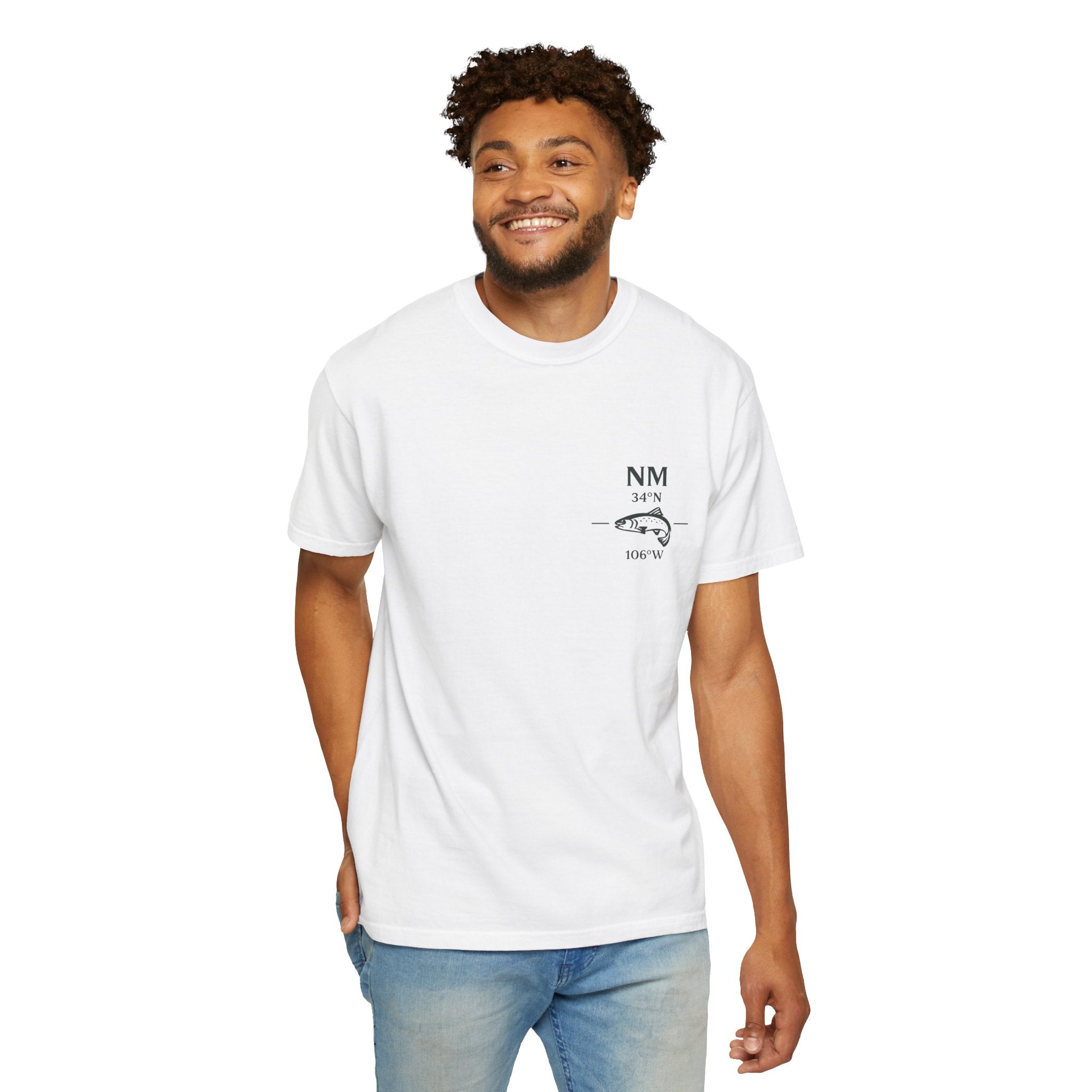 San Juan River New Mexico Fly Fishing T-Shirt - Navajo Dam & Texas Hole Angler Gift - Vintage Tailwater Series Graphic Tee