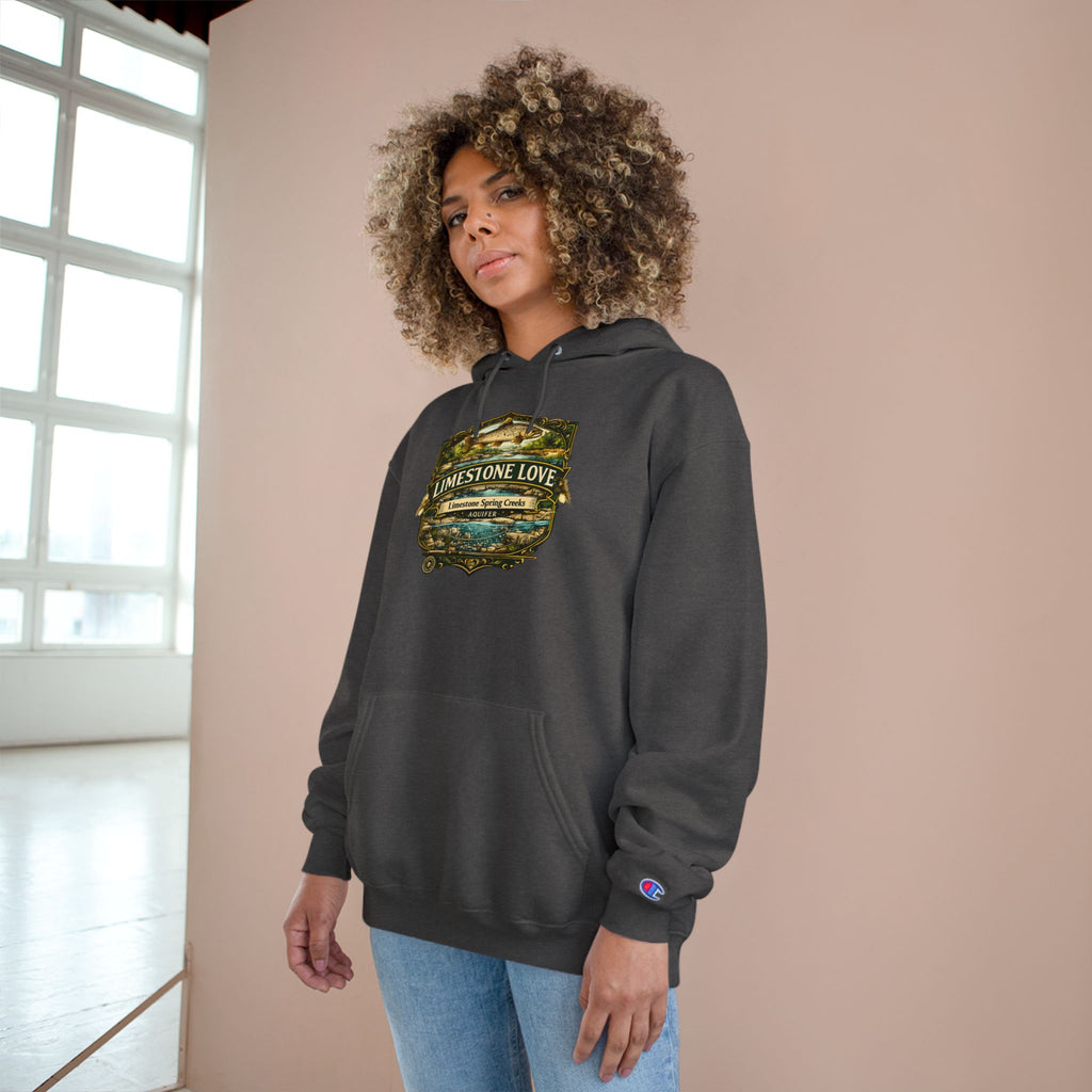 Limestone Love Patch Graphic Hoodie | Outdoor Adventure