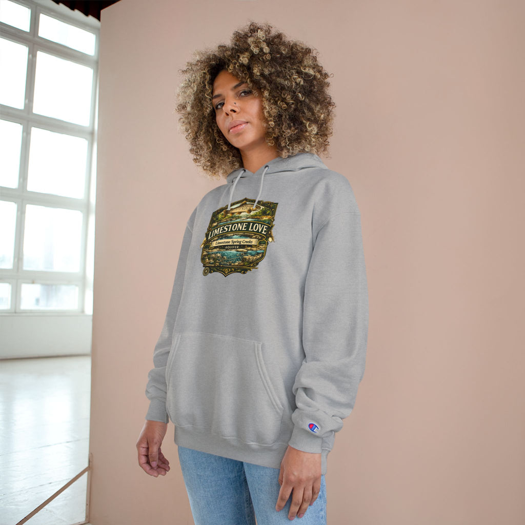 Limestone Love Patch Graphic Hoodie | Outdoor Adventure