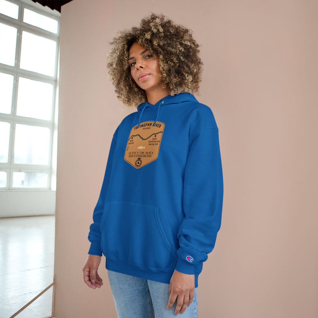 Fryingpan River Patch Graphic Hoodie | Outdoor Adventure