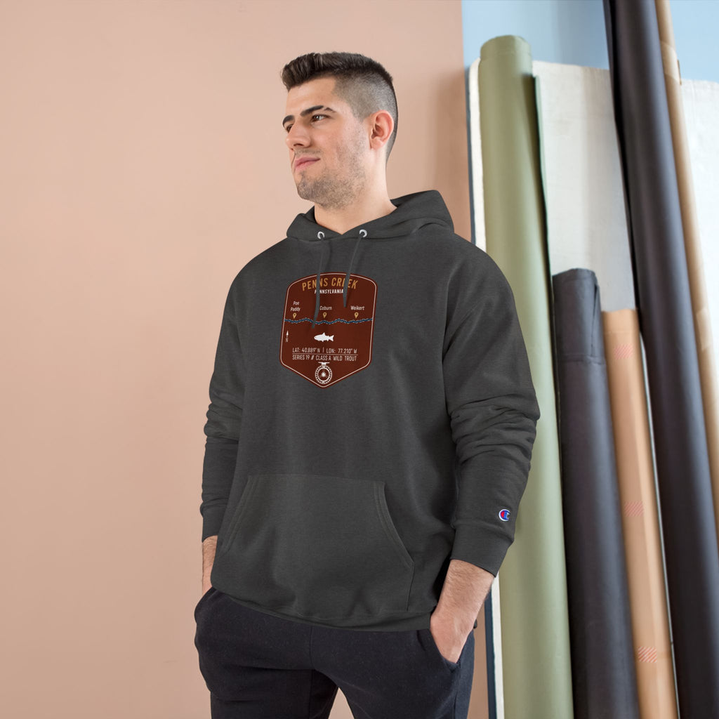 Penns Creek Patch Graphic Hoodie | Outdoor Adventure