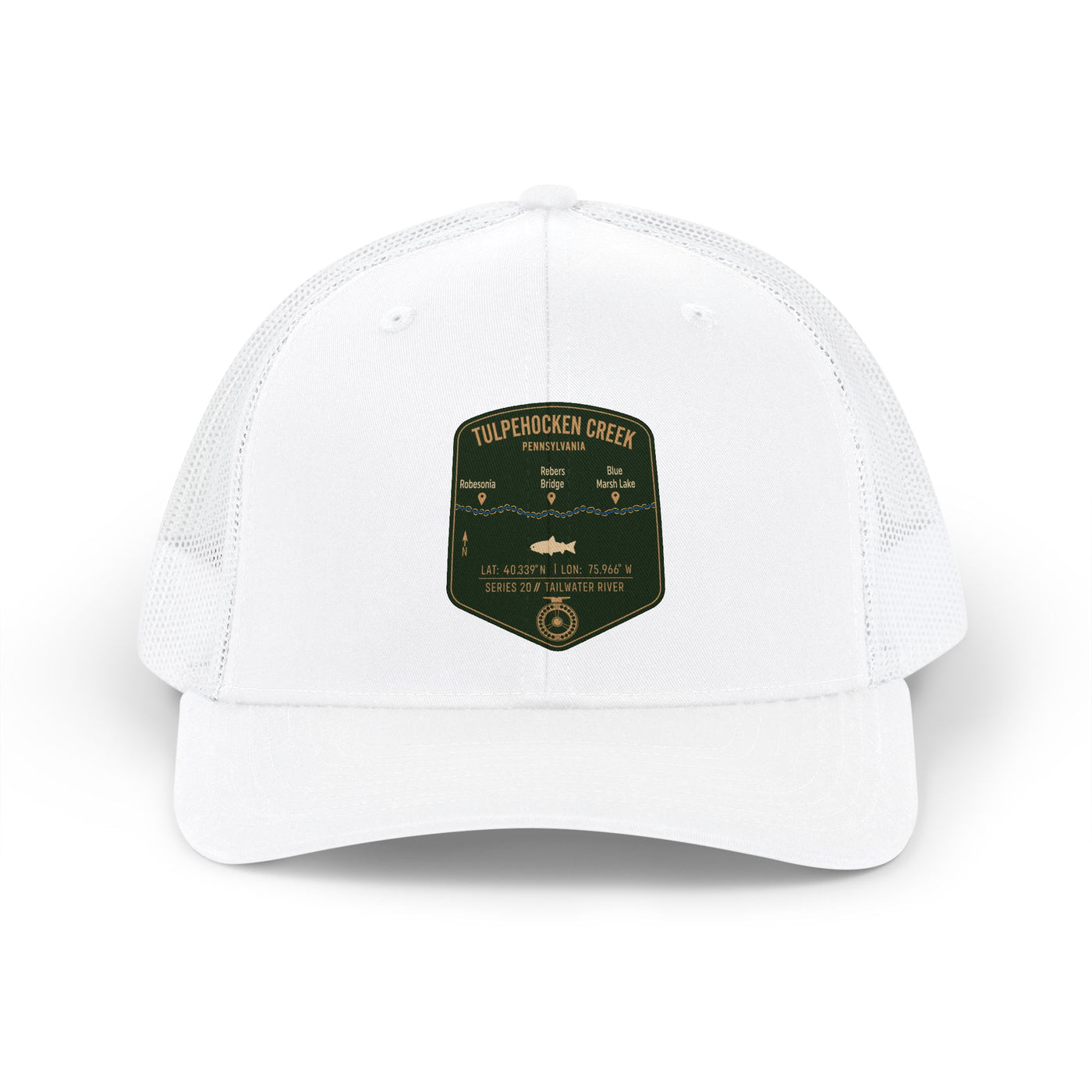 Tulpehocken Fishing Map Trucker Hat | Richardson 112
