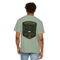 Yellow Breeches Fly Fishing T-Shirt - Cumberland Valley PA Trout Fishing Gear - Vintage Badge Style Limestone Creek Tee