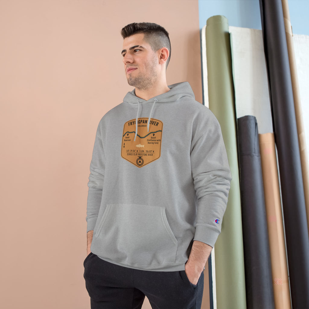 Fryingpan River Patch Graphic Hoodie | Outdoor Adventure